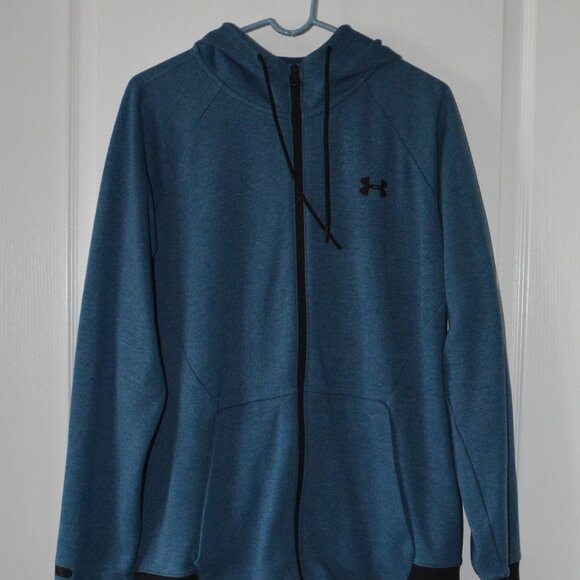 Under Armour Men's sz XL Unstoppable double knit full zip Jacket - Picture 2 of 7